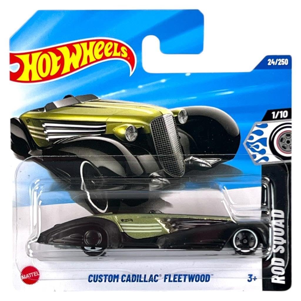 Hot Wheels Single Cars Custom Cadillac Fleetwood HYW77