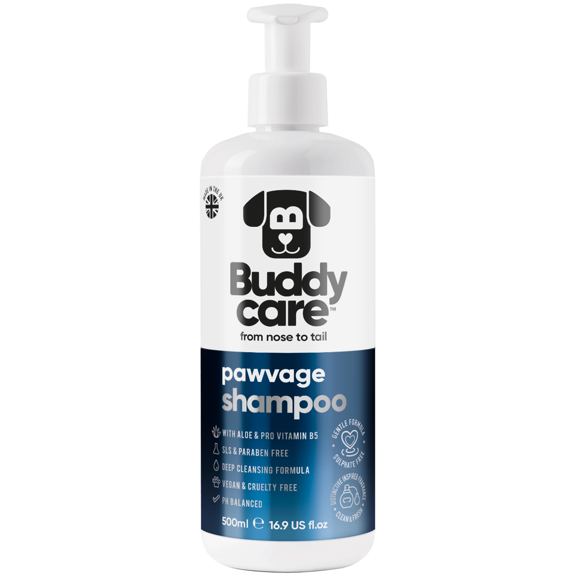 Pawvage Dog Shampoo by Buddycare, 500ml