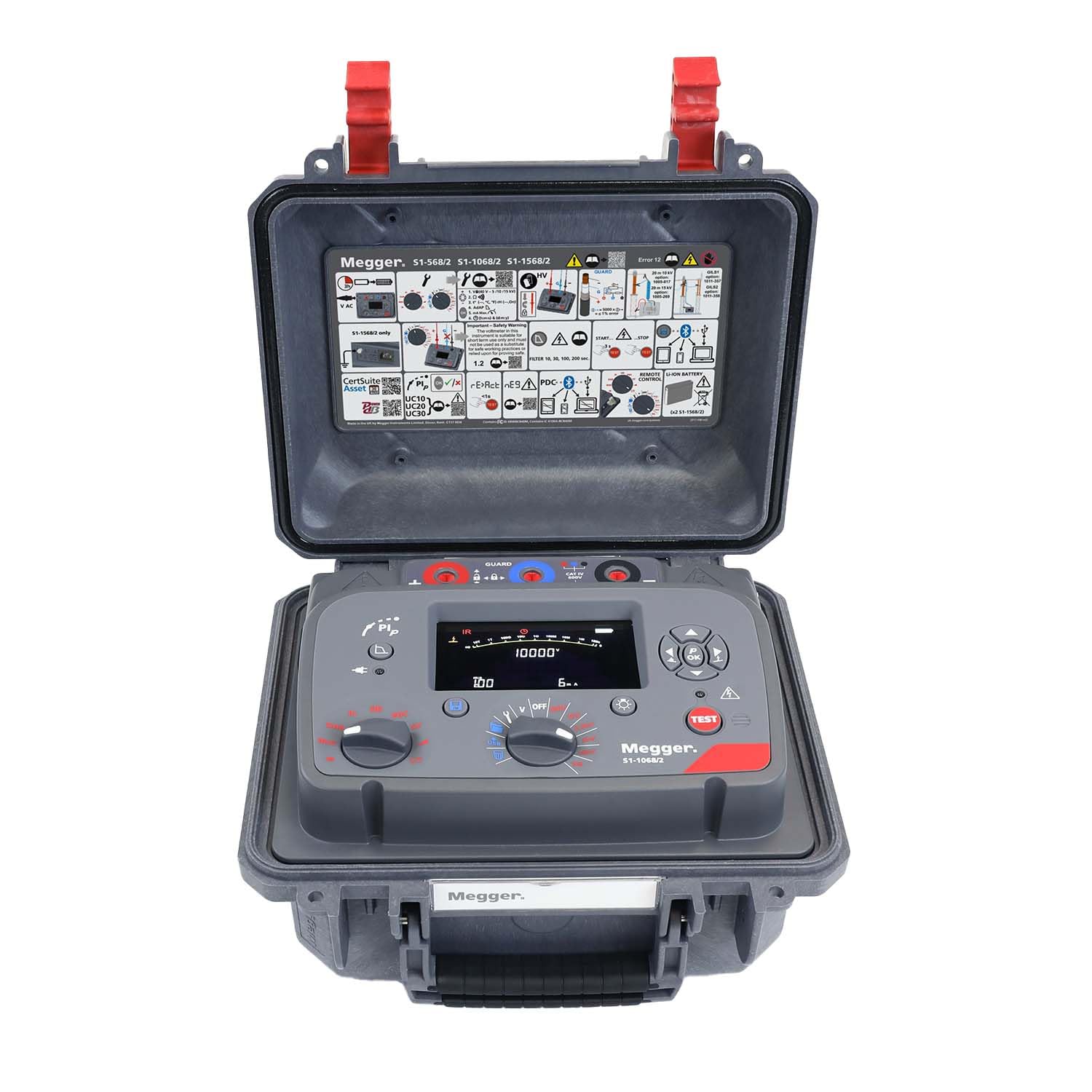 Megger S1-1068/2 Expert Digital Insulation Resistance Tester
