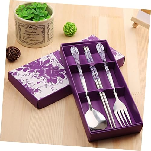 Miniatura 4 de NAMOARLY Palillos portátiles cuchara de acero inoxidable