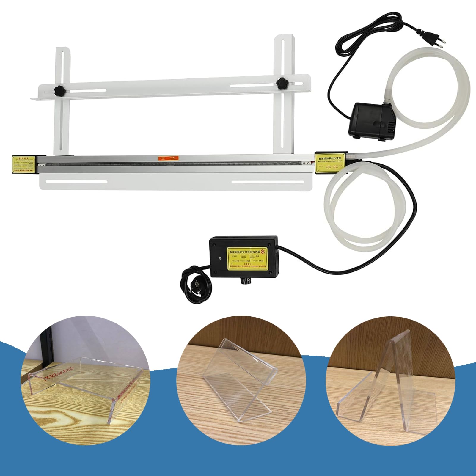 Calentador de acrílico para plástico PVC, máquina dobladora para hacer carteles y platos orgánicos