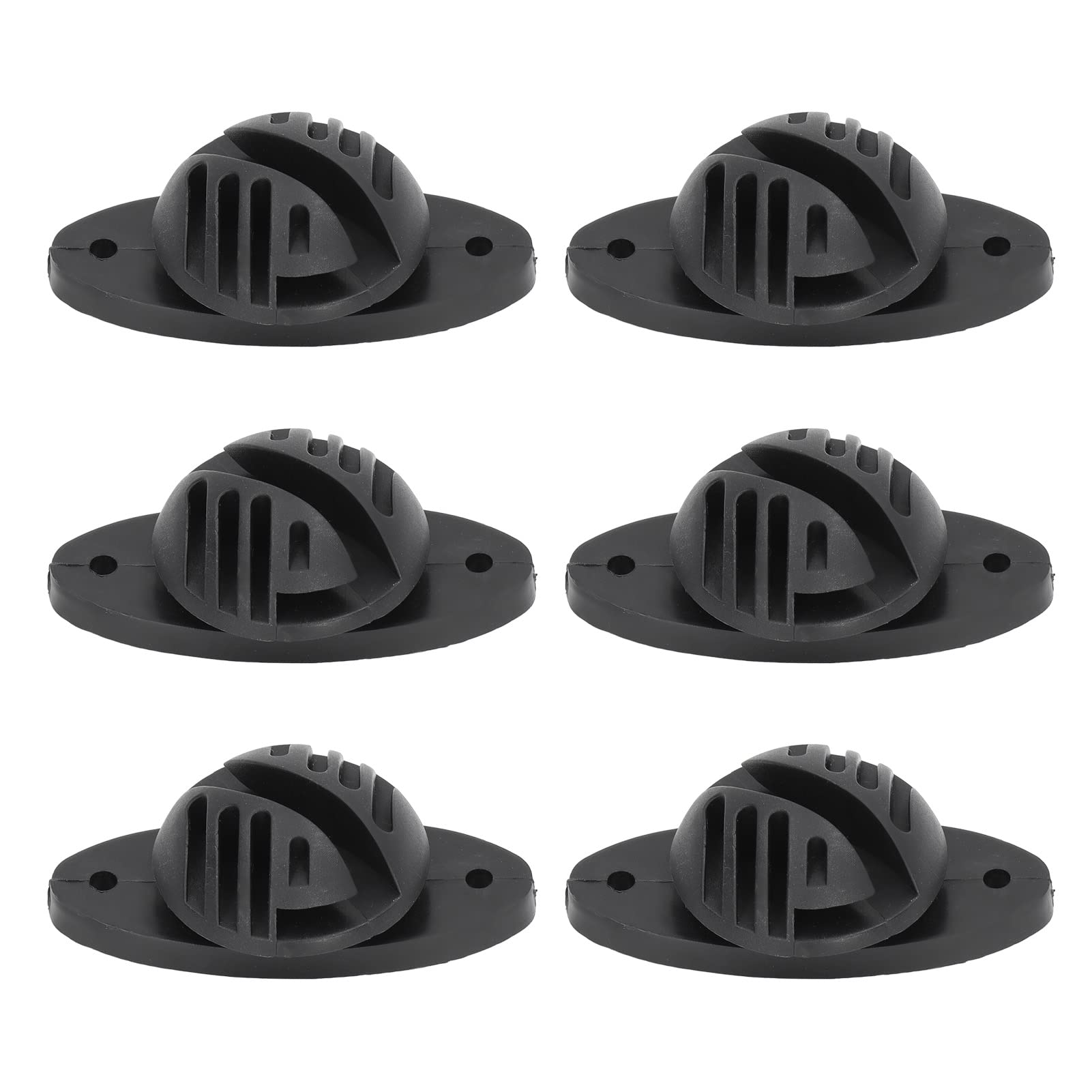 Isolatore Recinzione Elettrica 100 Pezzi Nero per Allevamento Animali Intermedia Post Emisferico