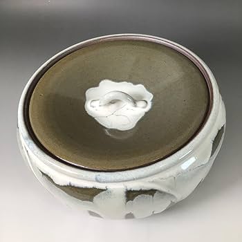 Ｒ９１５　水指　『水出宋絢造』『替蓋付』『即中斎好』『捻梅水指』　共箱　茶道具 Amazon.co.jp: R915 水指 『水出宋絢造』『替蓋付』『即中斎