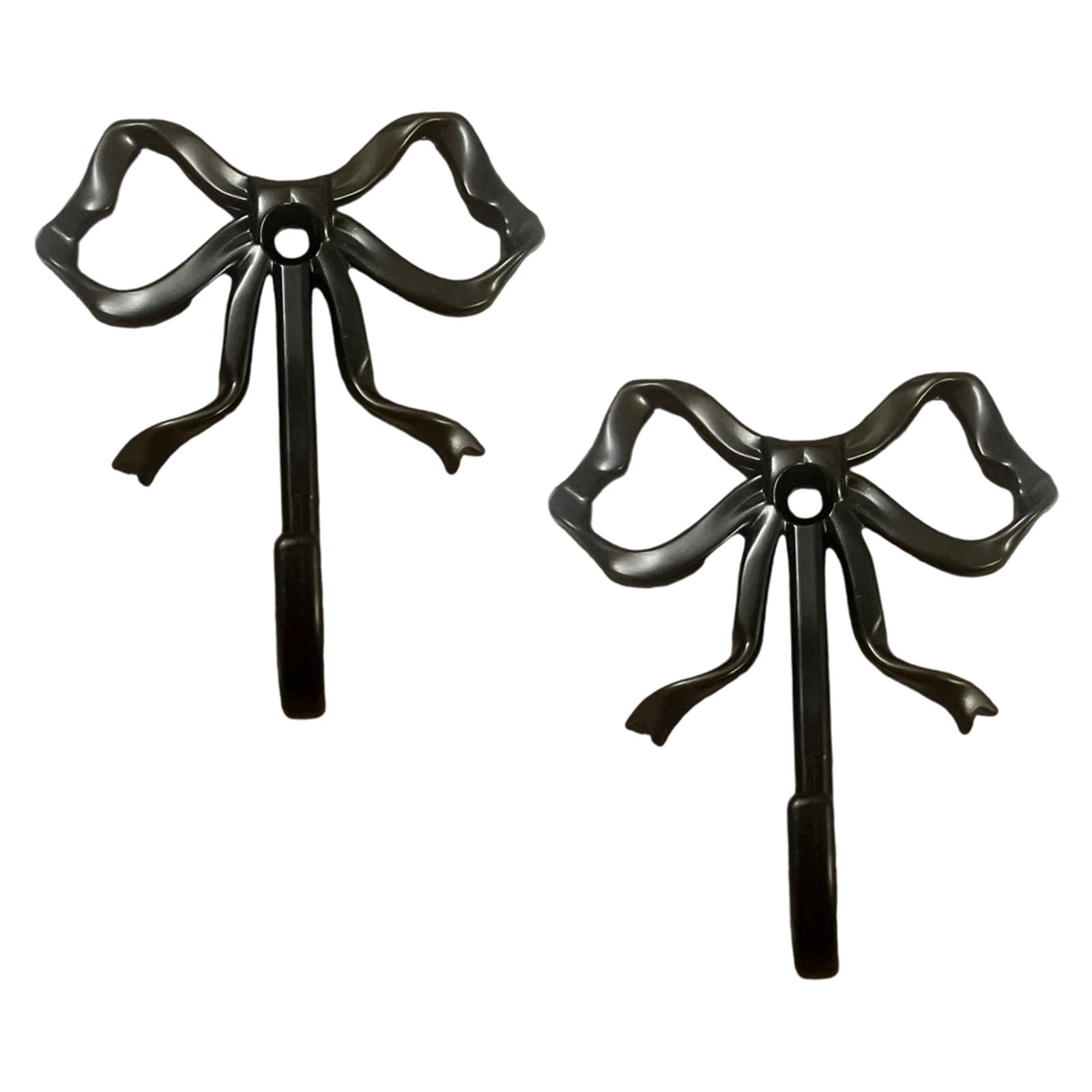 Jazuaiao Duty Zincs Alloys Wall Mounted Bows Hook MultiPurpose Hanging Solution for Saving Spaces Rustproof Wall Hook