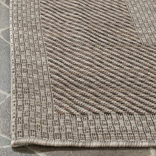 Tapete SAFAVIEH 2'3" x 6'7" Runner Beige y Marrón miniatura 3