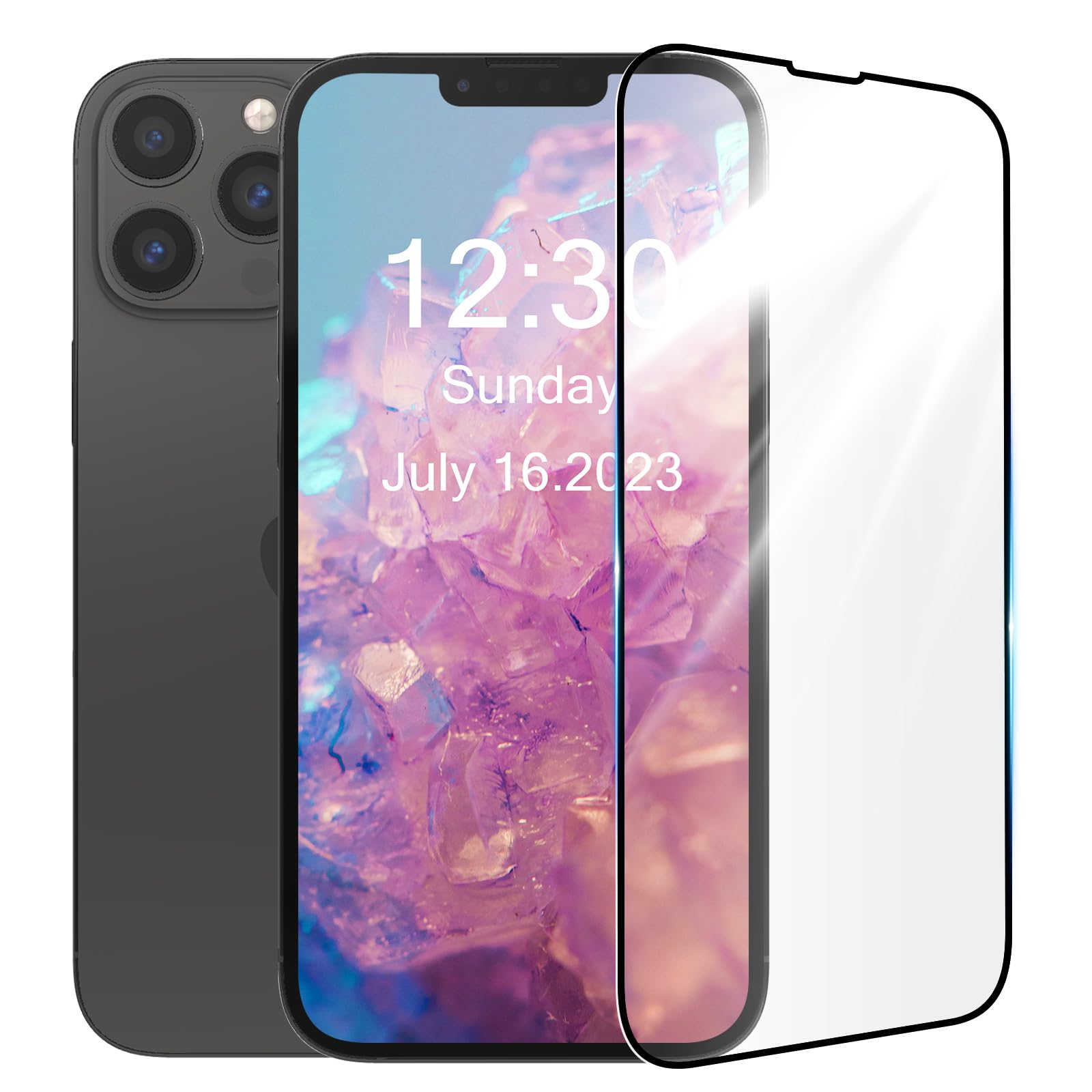 Tempered Film High Definition Display, Scratch-Resistant and Durable, Clear and Transparent View, Suitable for Moto G75, Pack of 2