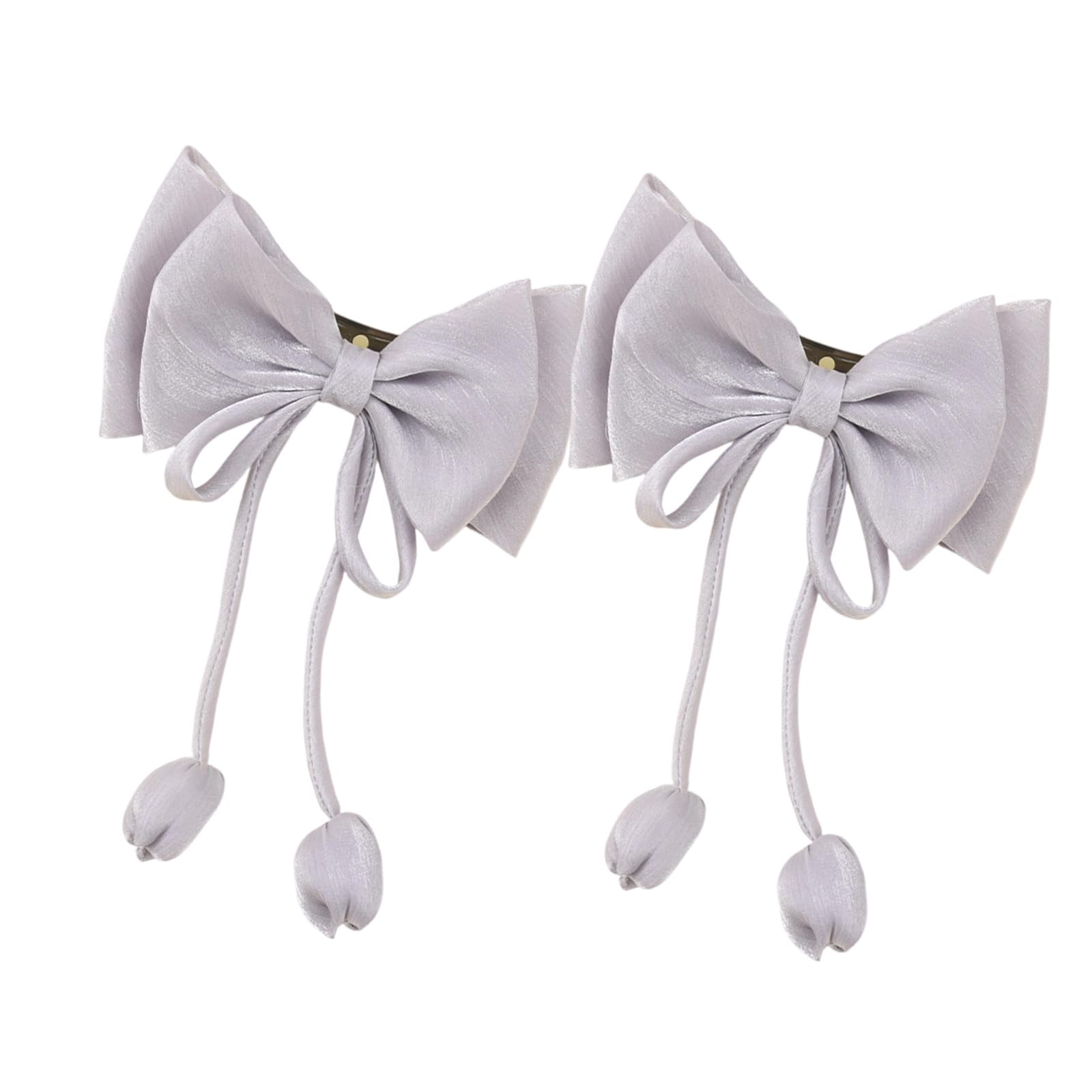 Zxfdsfdbnm 2Pcs Curtain Tieback Sweet Bows Window Curtain Bind Holdback Buckles Clips Drapery Holders Decorative Curtains Holdbacks Tiebacks for Drapes
