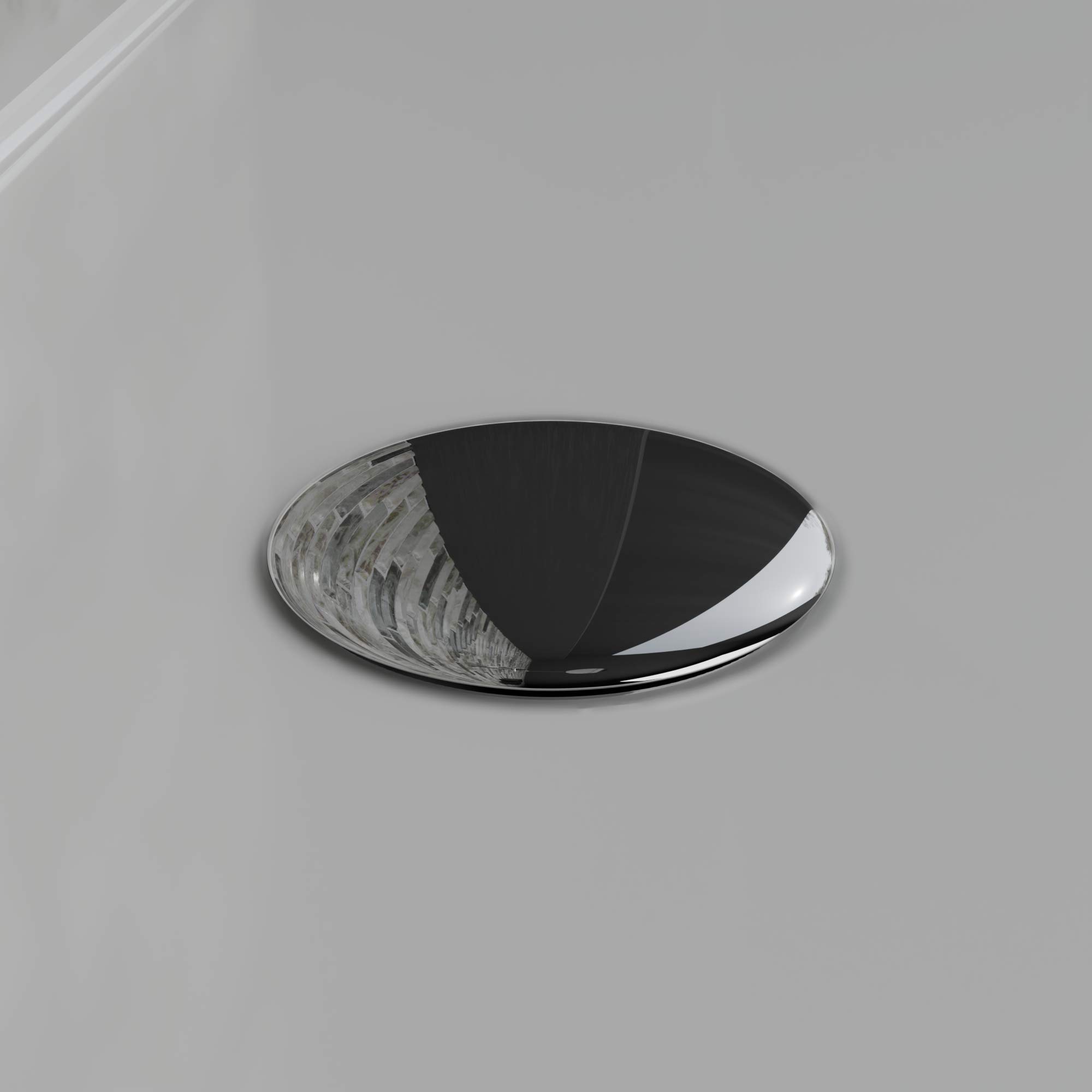 Piatto Doccia 70x90 Acrilico Bianco Lucido Ultraslim Altezza 4cm Piletta Inclusa