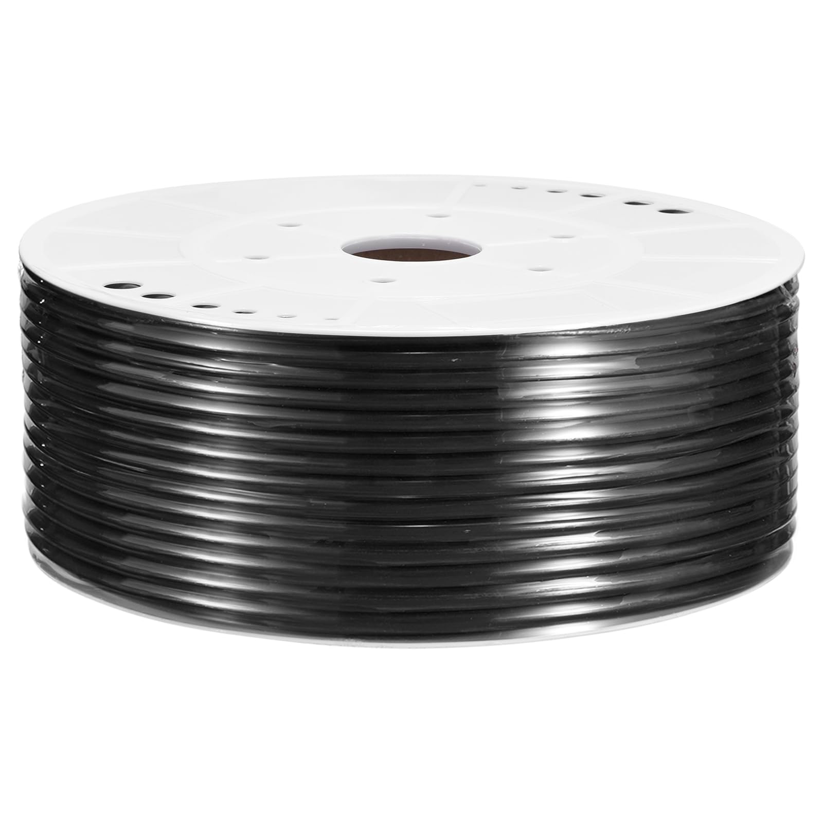 QUARKZMAN 160 Meter PU Pneumatikschlauch 6mm x 4mm (Außen-Ø x Innen-Ø) Pneumatic Polyurethane Schlauch Flexibel Druckluftschlauch Wasserschlauch Fluidtransfer Luftkompressor Schwarz
