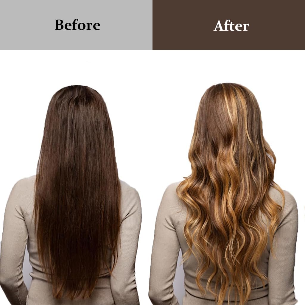 BELARO Heatless Hair Curler, Flexible Curling Rod with Hook, Satin Rollers for All Hair Types, No Heat Curls to Sleep for Curl Rods Then You Can Sleep in Overnight, Heatless Curls for Blowout Hair Soft Foam Hair Rollers for Natural Hair (Brown, Medium) 4