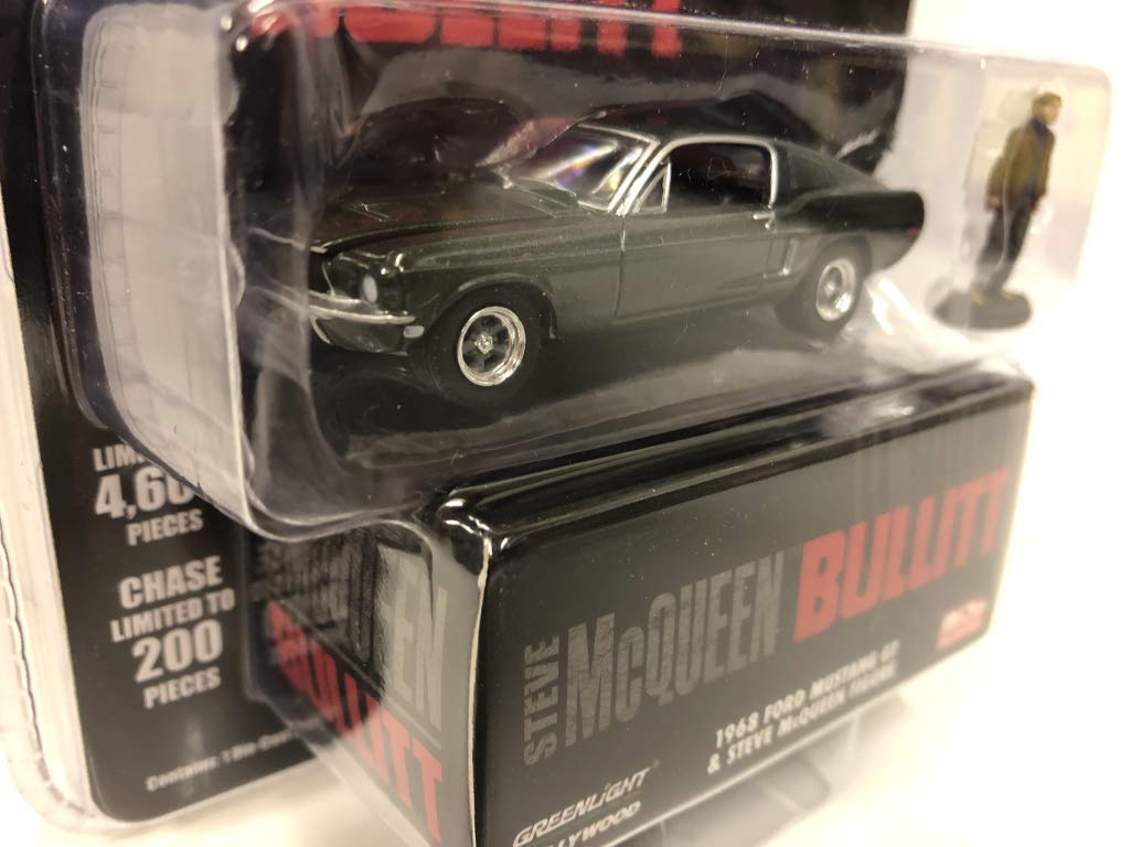 Greenlight Hollywood Bullitt 1968 Ford Mustang GT with Steve