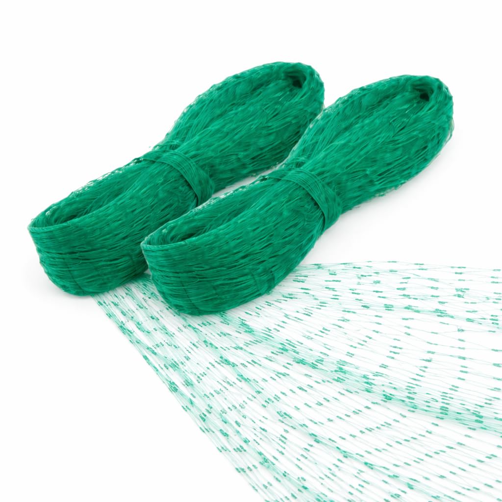 Garden Mile 4m x 40m Heavy Duty Bird Netting – UV Resistant Garden Mesh for Fruit Trees, Vegetables & Pond Protection – 20mm PVC Nylon Plant Net Bird Deterrent
