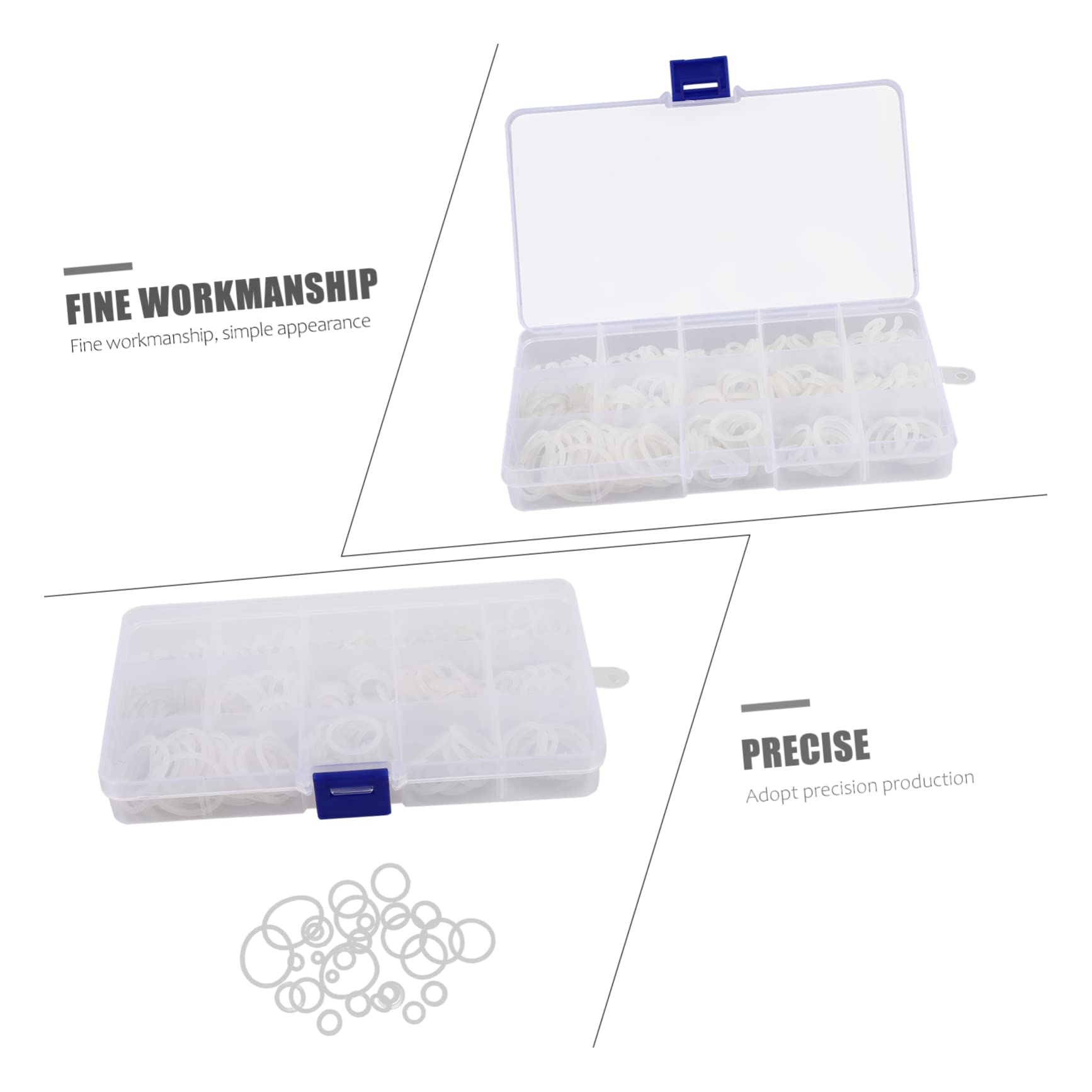 780 Piezas Juego De Juntas Tóricas De Goma Junta Tórica Anillo De Sellado Anillo De Sellado Juntas Tóricas De Goma Teclado Espuma Mod Surtido Kit Silicona O Nailon Inyector