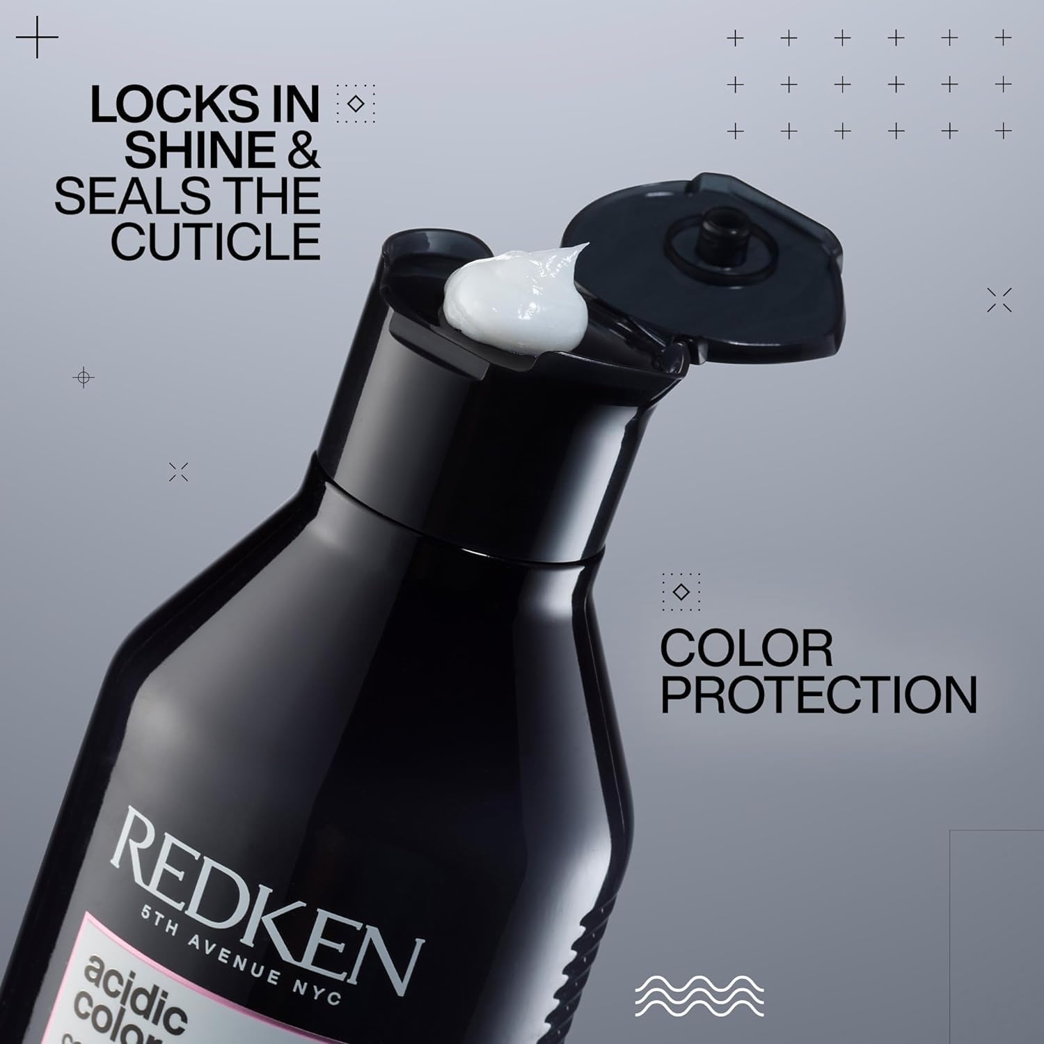 Redken Acidic Color Gloss Conditioner for Color-Treated Hair, Black, 286.33 ml (Pack of 1) - Image 4