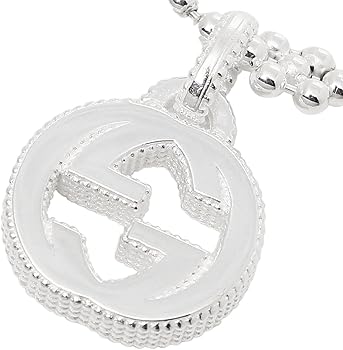 Amazon | [グッチ] ネックレス インターロッキングG ペンダント