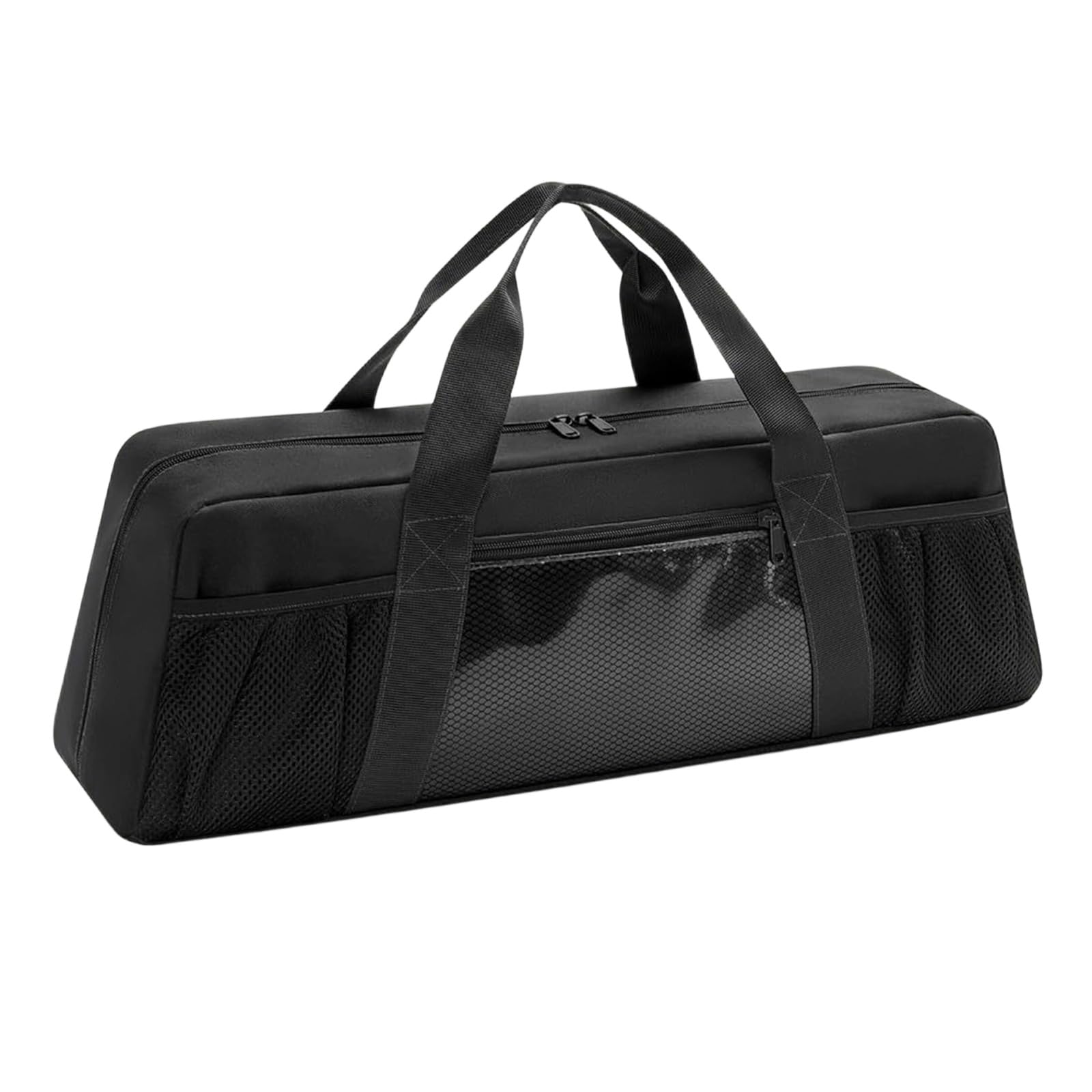 Tsophreniq Multifunctional BBQ Tools Carrying Bag with Interior Dividers for Efficient Space Management Portable Barbecue Tool Bag