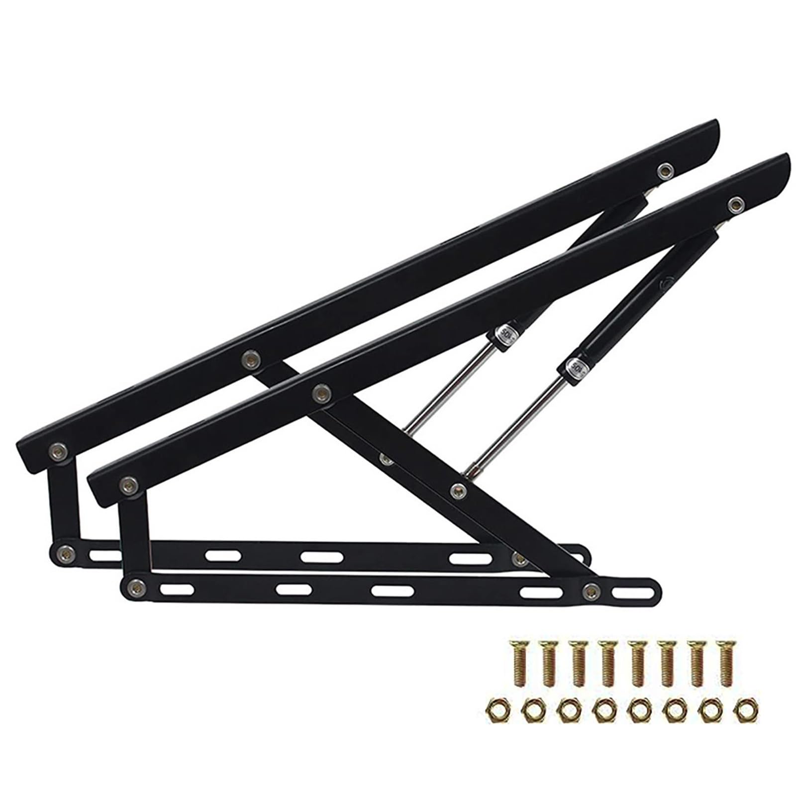 DFGHNBVC Hydraulic Bed Lift Mechanism Set For Easy Mattress Access And Convenient Storage Solutions,Black-1200Mm