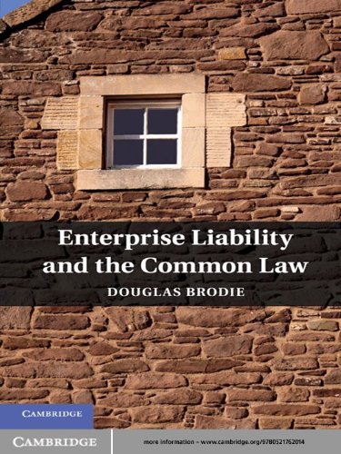 Enterprise Liability and the Common Law
