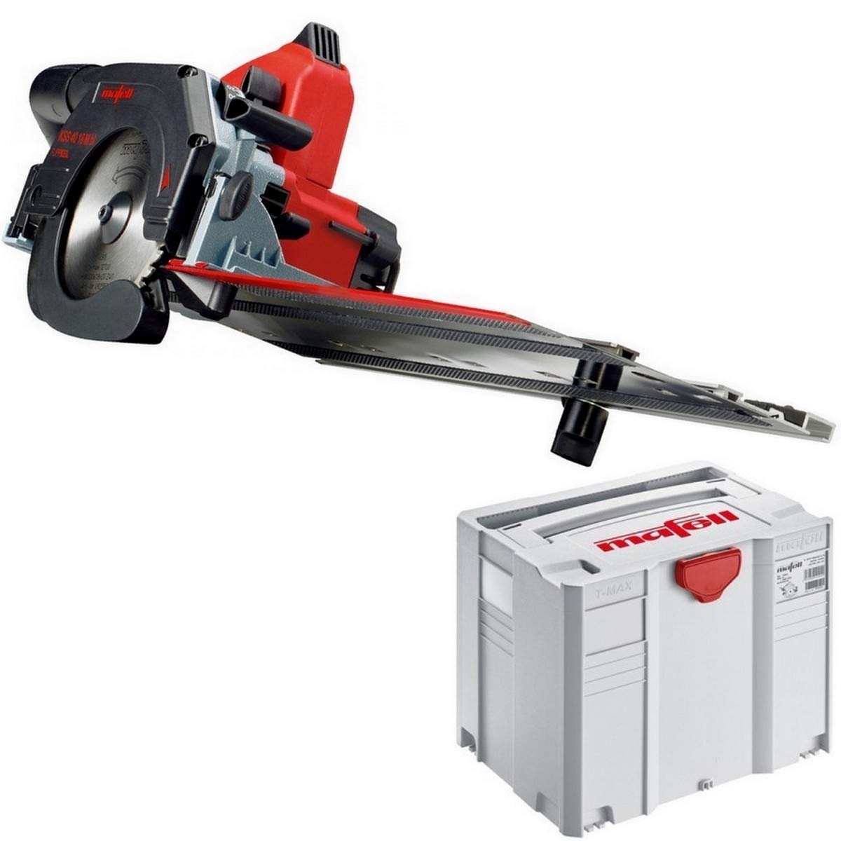 Mafell KSS 40 18M bl Pure pilarka do szyn nasadowych akumulatorowych w T-MAX