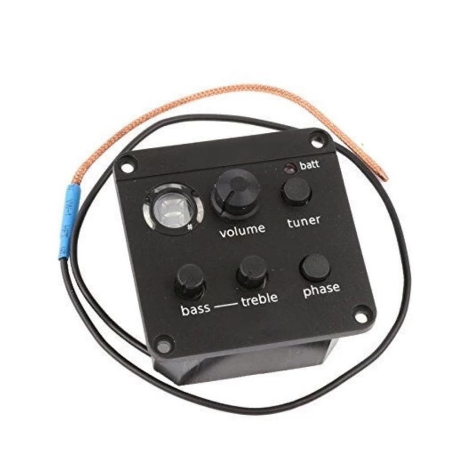 Pickup Per Accessori Professionali Per Chitarre Acustiche Equalizzatore Piezoelettrico A 2 Bande Con Accordatura