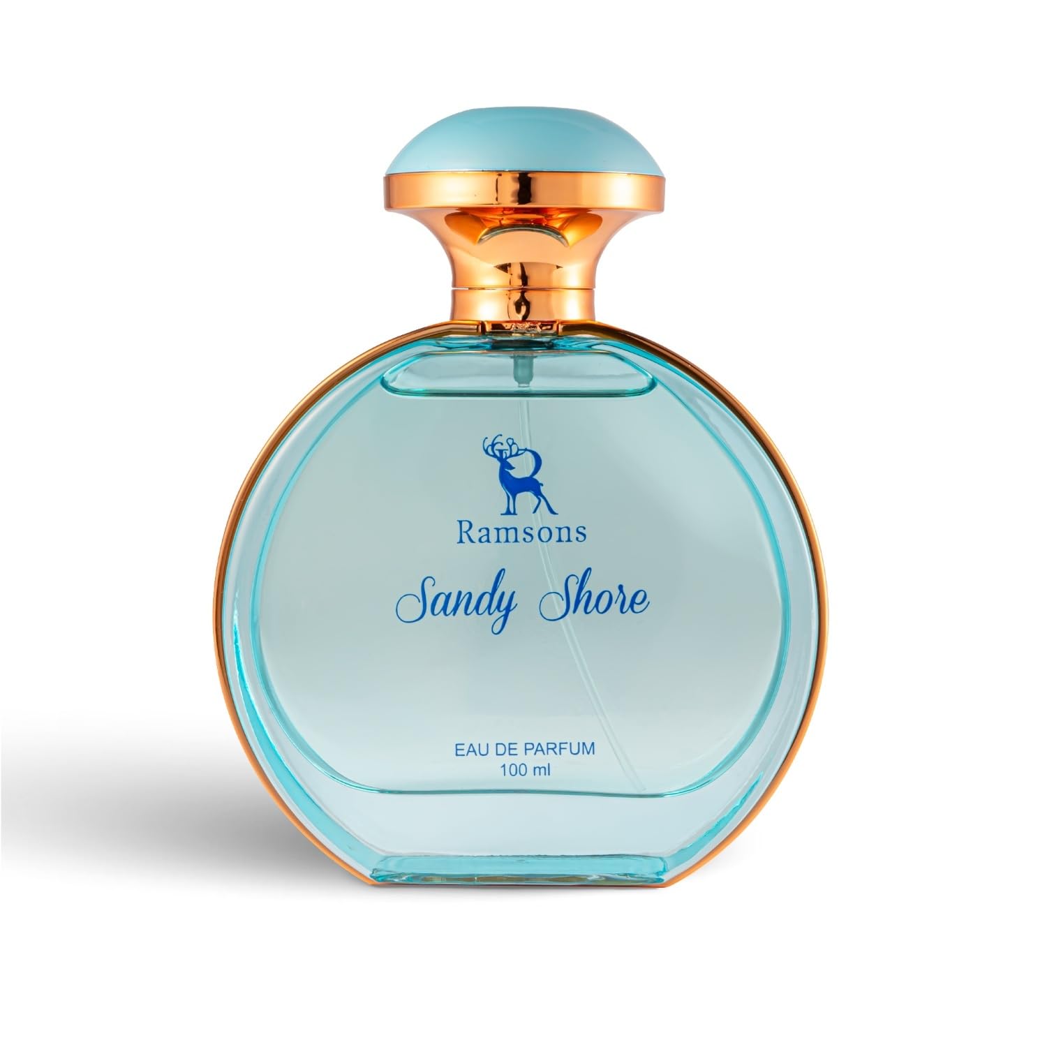 SANDY SHORE Eau De Parfum | 100 ML | Perfume For Women | TN - Mint, Lavender, Bergamot, Mandarin orange, Lemon | MN - Sea grass, Ginger, Jasmine Rose | BN - Musk, Sandalwood, Cedar