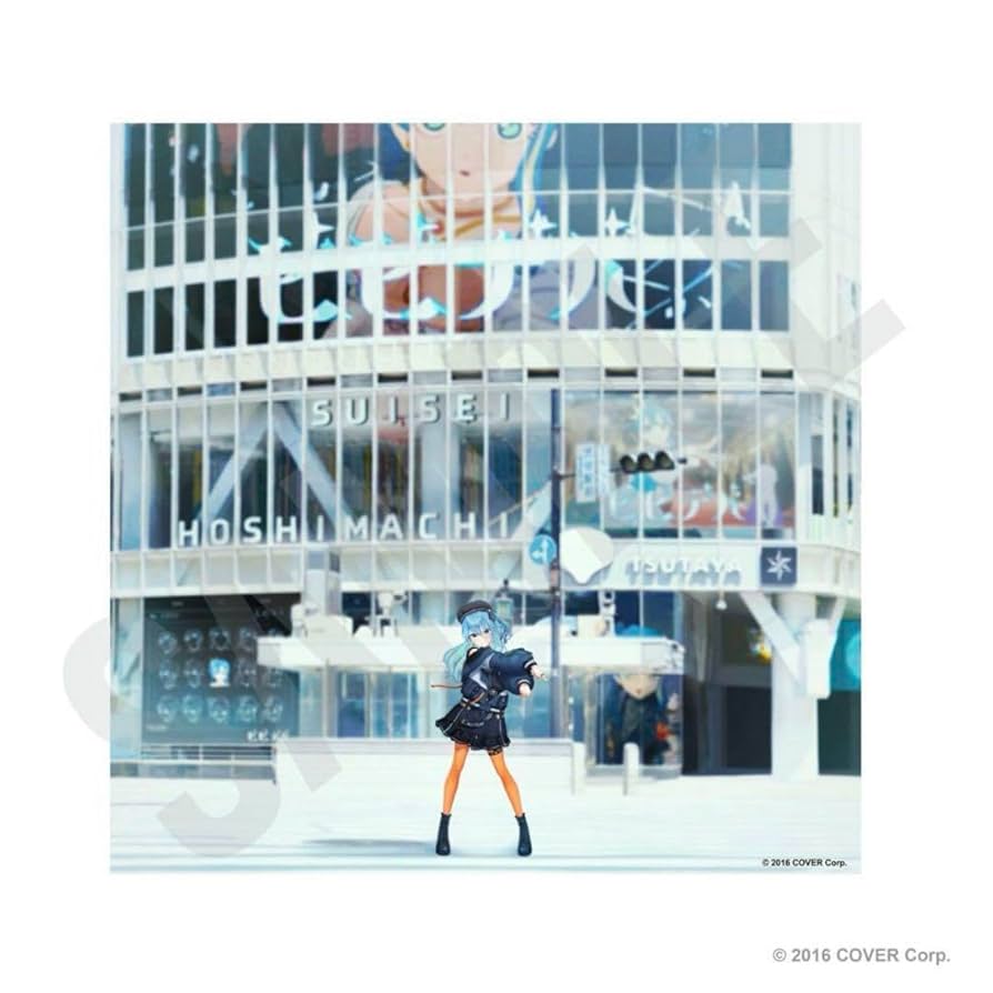 星街すいせい ビビデバ クリスタルアート TSUTAYAコラボ Amazon.co.jp: ホロラ 星街すいせい クリスタルアート TSUTAYA