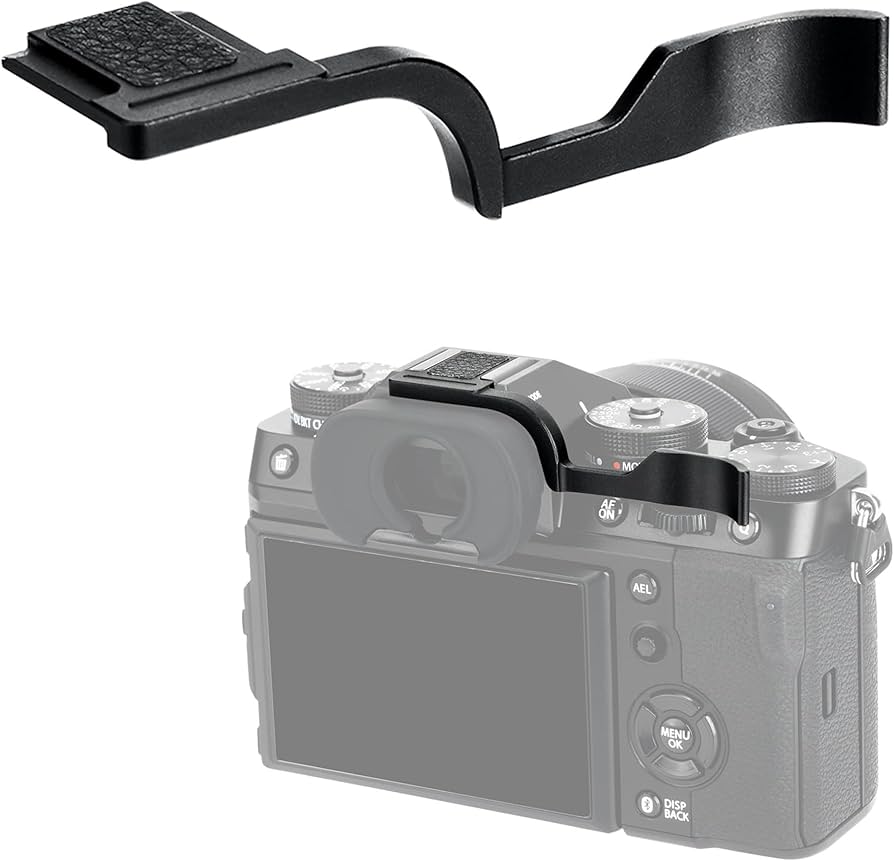 Amazon.com: JJC Deluxe Aluminum Alloy Metal Thumb Up Grip for Fuji