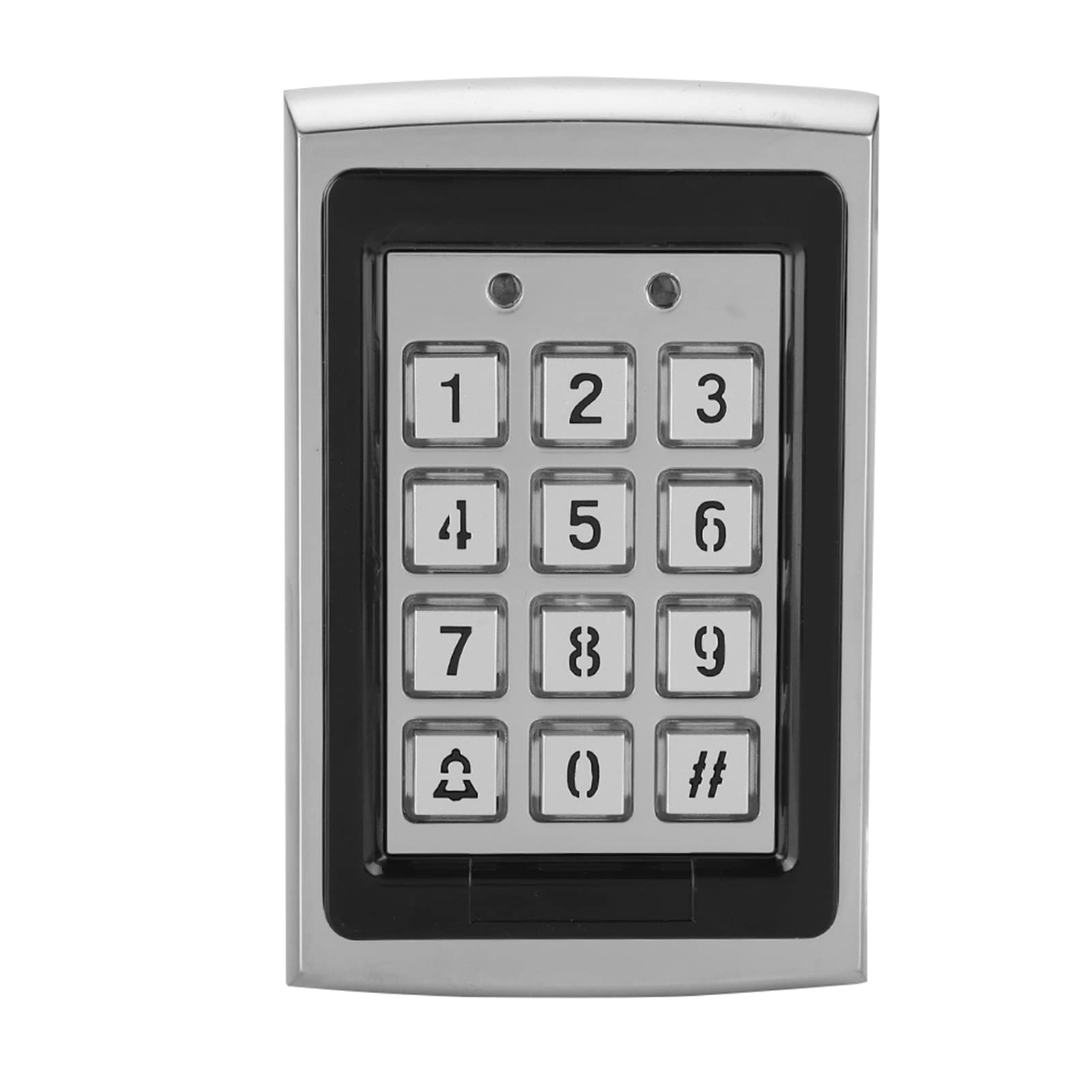 Syh&Aqye Blue 125Khz Metal Access Control, Dc 12V Keypad Standalone Access Controller Built Proximity Card Reader, Em Card Reader For Door Lock System Output