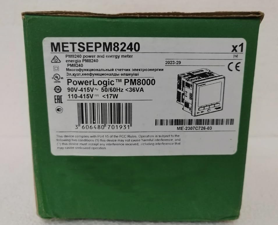 New METSEPM8240 Power Quality Meter METSEPM8240