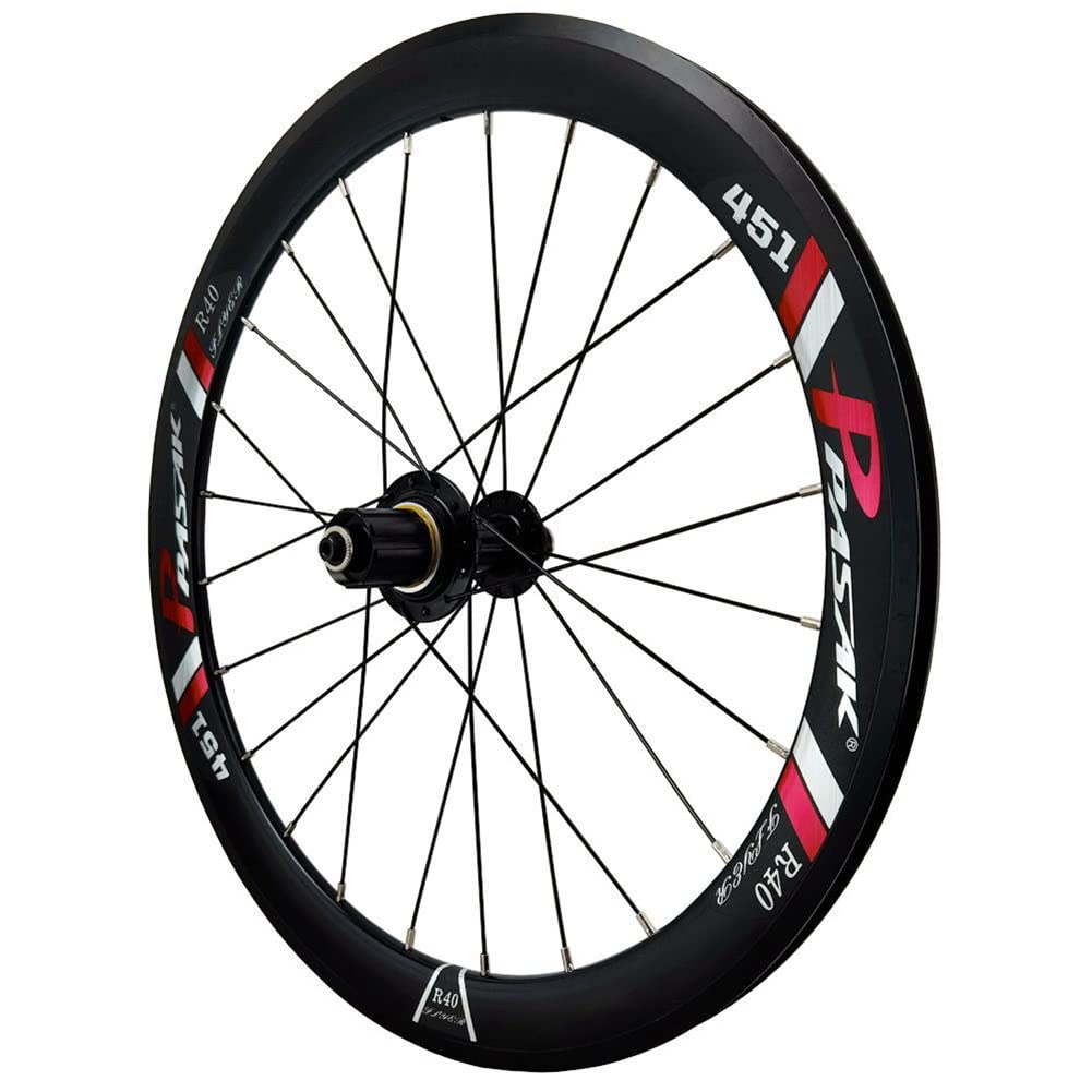 Amazon | 20インチ x 1-1/8 折りたたみ式自転車ホイールセット V