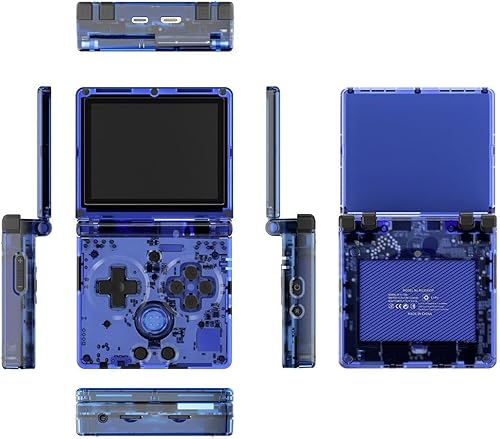 RG35XXSP - Consola de juegos de mano retro, pantalla IPS de 3.5 pulgadas, sistema Linux, consola de juegos retro, consola de videojuegos retro