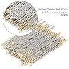 100Pcs Cross Stitch Needles,Metal Sewing Needles Embroidery Needles Stitching Needles Set with Storage Box(26)