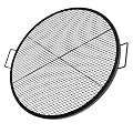 Stanbroil Heavy Duty X-Marks Fire Pit Cooking Grill Grates with Support X Wire - Outdoor Round BBQ Campfire Grill Grid - Camping Cookware, 36-Inch
