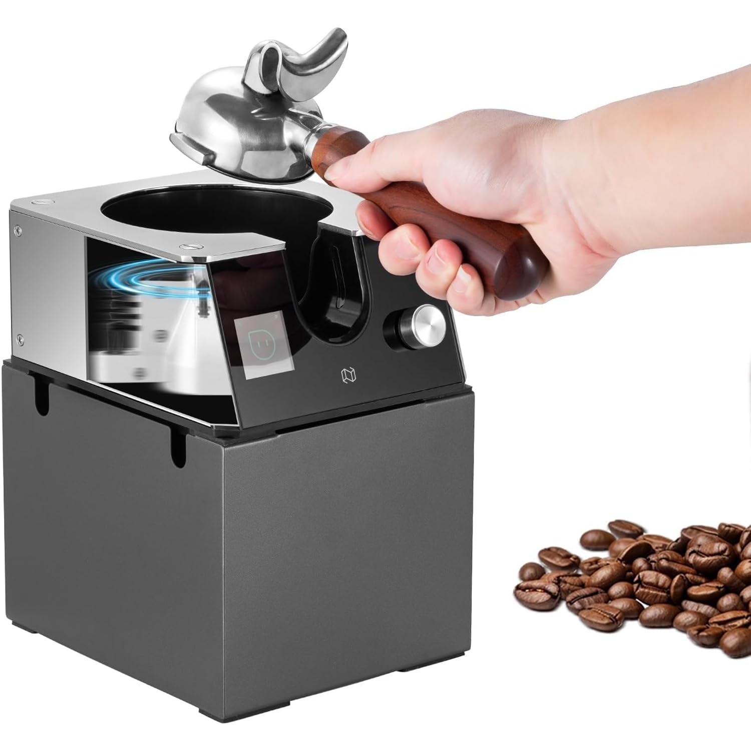 Máquina automática de Limpieza de posos y sustituto de la Caja de posos sin Necesidad de Tocar, Velocidad Estable de 400 RPM, construcción de Acero Inoxidable 220V