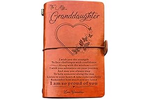 Personalized Leather Journal: A Timeless Gift for Your Granddaughter's Graduation 2023