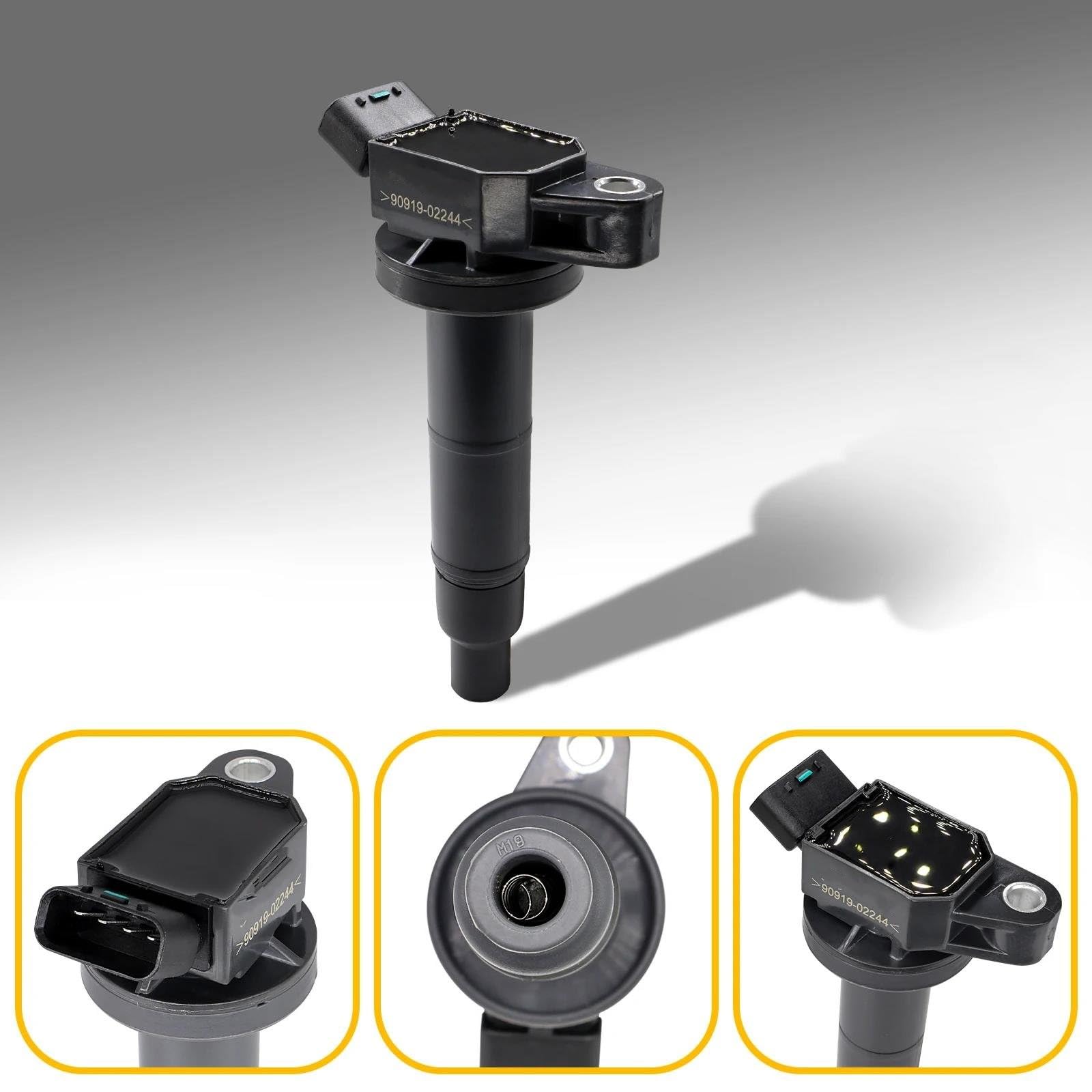 Module D'allumage Bobine Allumage 4X pour Pontiac pour Vibe 2.4L L4 2009-2010 Accessoires De Bobines D'allumage Moteur De Voiture 90919-02243 90919-02244