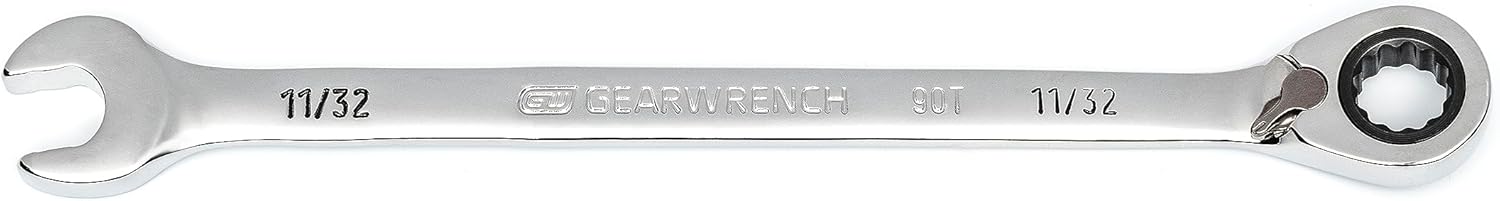 GEARWRENCH 90T 1" Reversible Ratcheting Combination Wrench - 86653