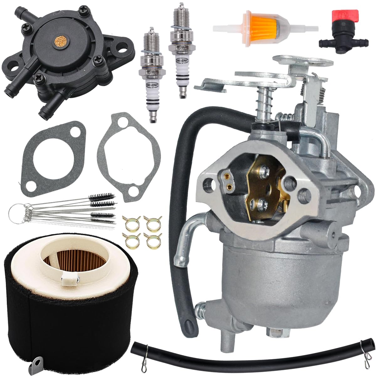 JDLLONG Carburetor and Fuel Pump Kit components