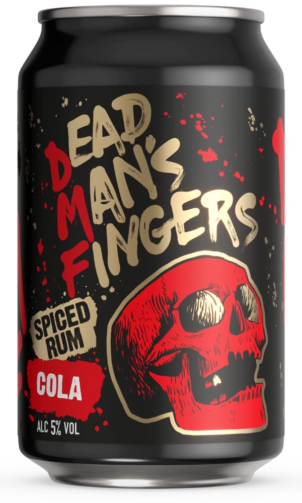 DEAD MAN'S FINGERS Man's Spiced Rum & Cola 12 x 330ml