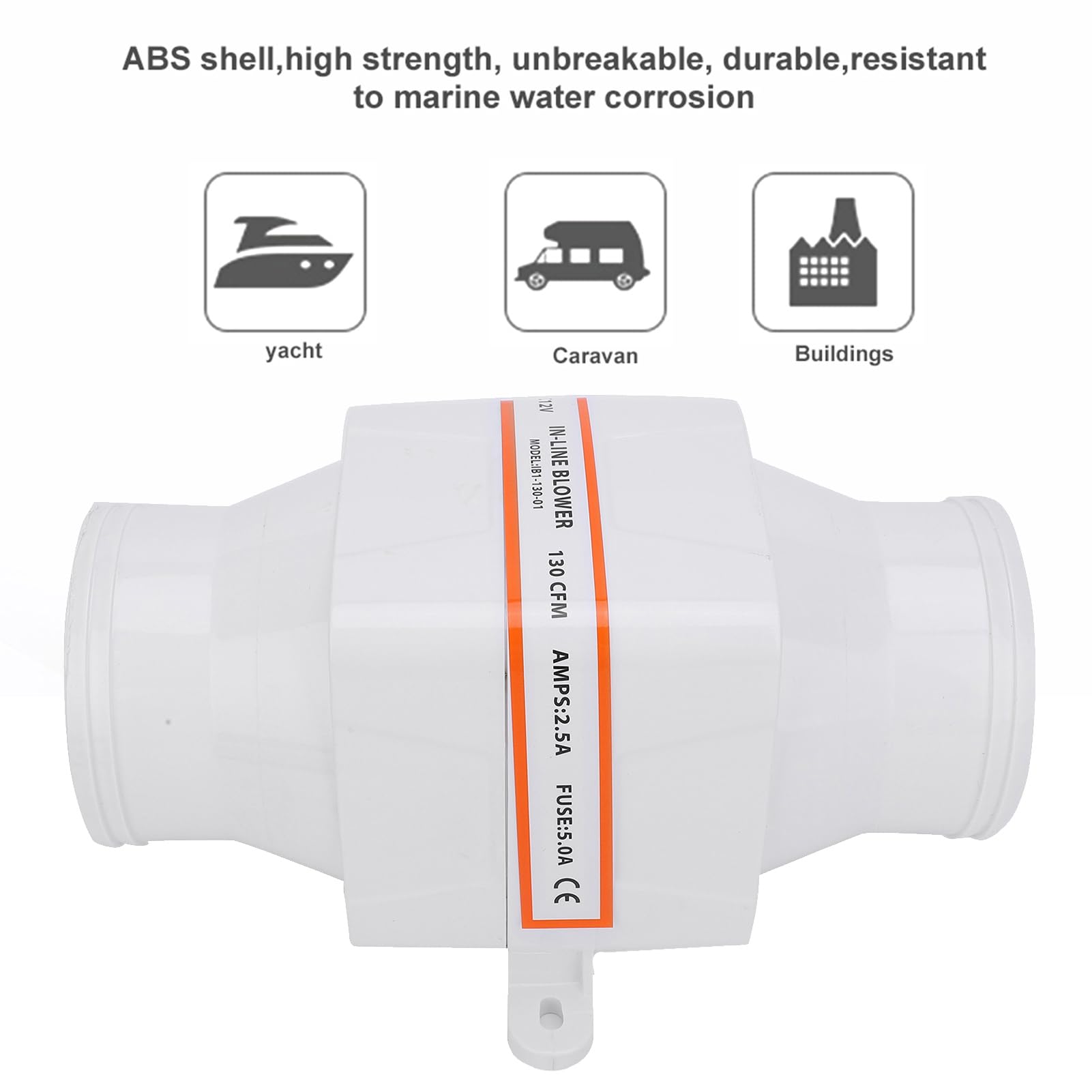 Ventilatore D'Estrazione Marina 76mm Glomora - Impermeabile Per Barche, Roulotte E Edifici - Foto 13