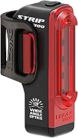 Vista 1 de LEZYNE Strip Drive Pro Bicycle USB Rechargeable IPX7 Waterproof 270-Degree Visibility LED Rear Light w/Multiple Solid & Flash Modes Silicone