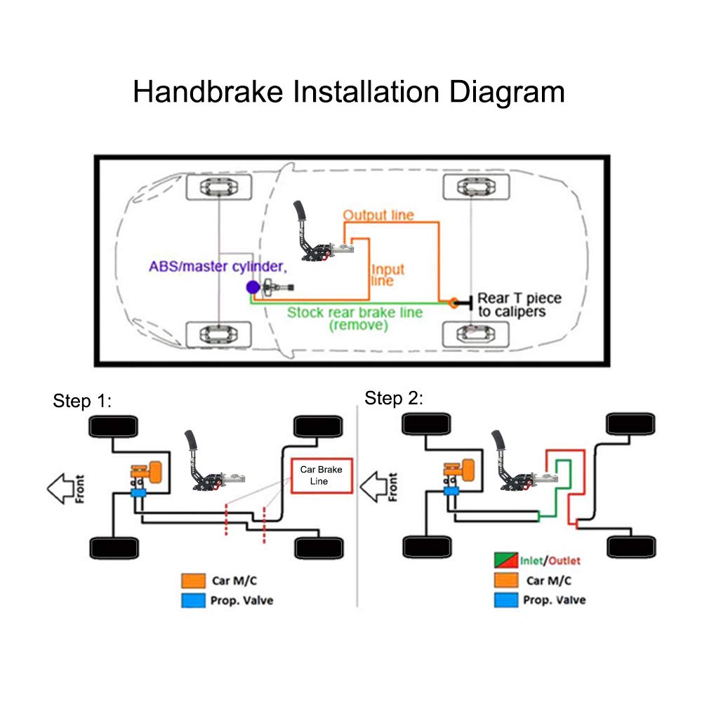 Hydraulic Handbrake Universal Ebrake Fit Drift Track Rally Racing