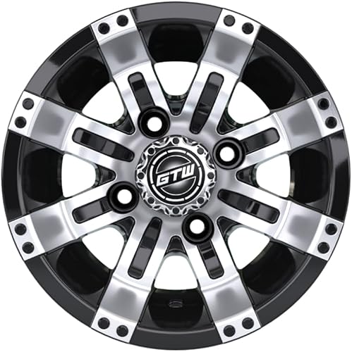 Vista 5 de Tempest - Rueda de aluminio para carrito de golf, patrón de pernos de 0.157 x 4.000 in (se vende como una sola unidad)