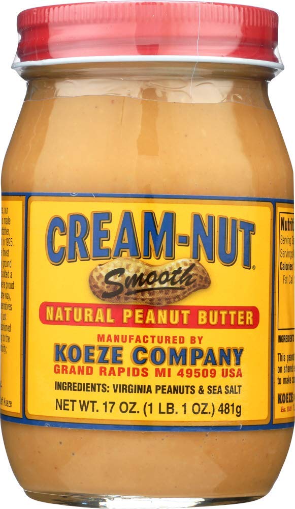 Cream Nut Peanut Butter Crmy Ntrl