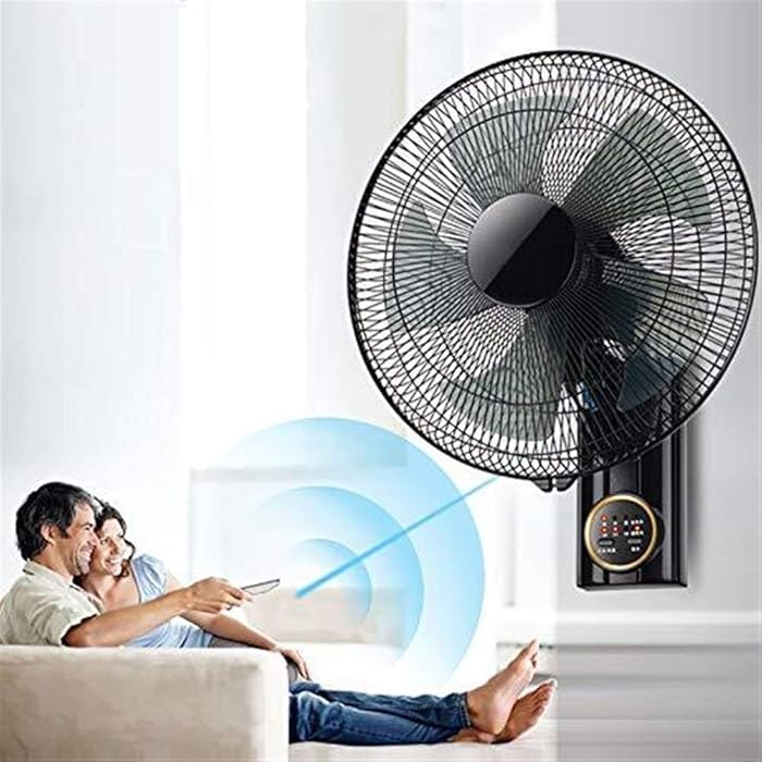 Buy Wall Fan With Remote Control 16 Inch Oscillating Wall Fan With