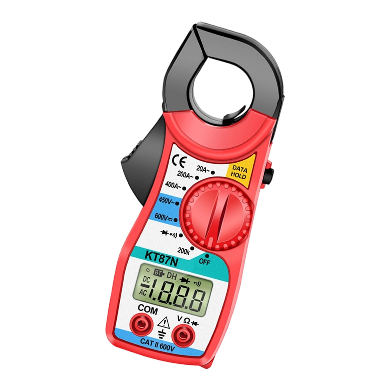 Zepfjhe Digital Clamp Meter 400A Current 450V Voltages Ammeter Pliers Auto Rang 1999 Count Multimeter Tester Digital Clamp Meter Multimeter