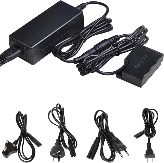 ACK-E18 AC Power Adapter and DR-E18 DC Coupler LP-E17 Dummy Battery Kit for Canon EOS RP, EOS 77D, EOS 200D, EOS 200D ii, EOS 250D Digital SLR Camera(US Plug)
