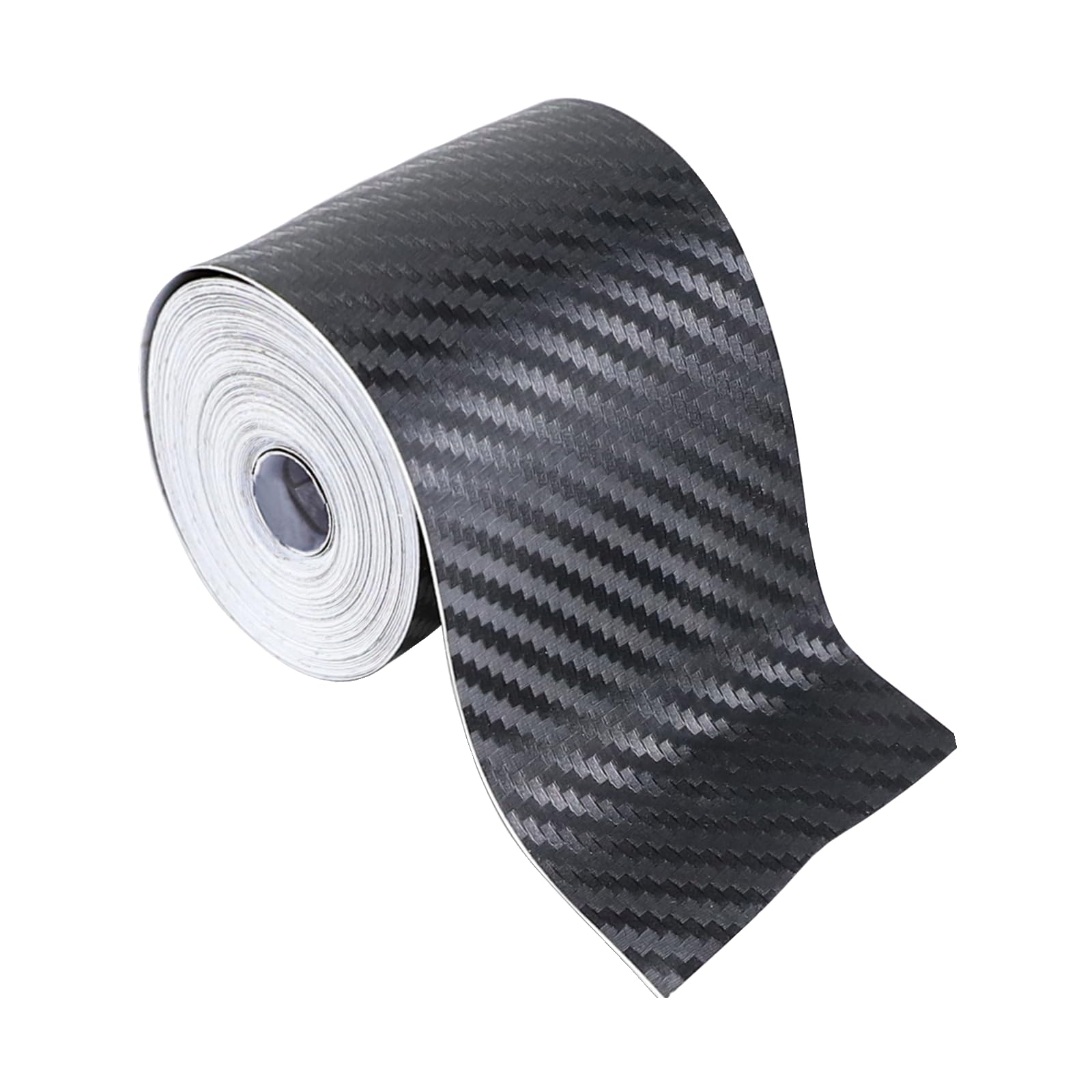 ongfuwu 33 Ft × 2 in Automotive Pinstriping Tape, Carbon Fiber Wrap Pinstripe Tape for Car, PVC Trim Pinstripe Decals for Vehicle Door Side Body,