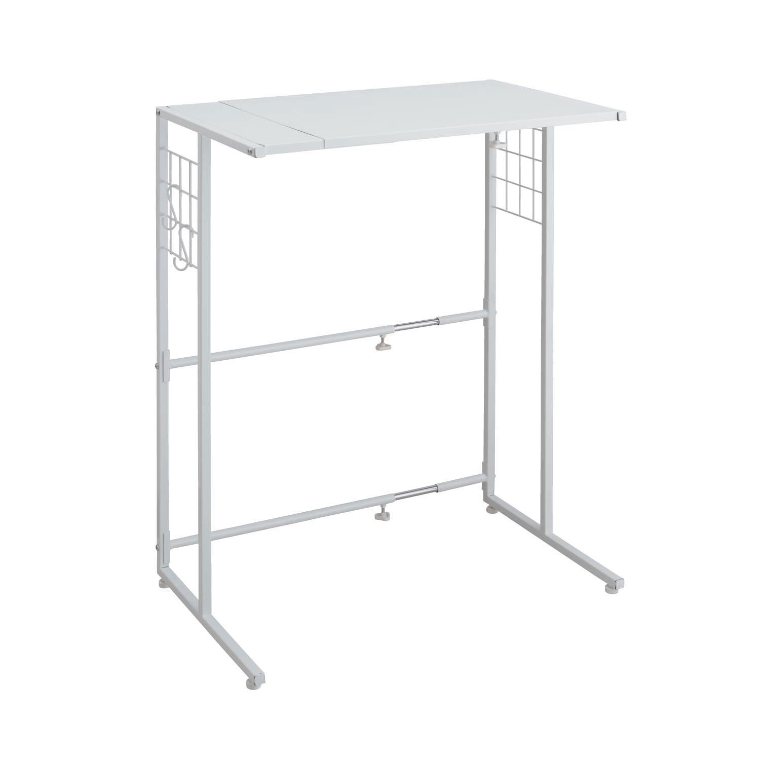Belle Maison Kitchen Rack for Above Trash Can, Extendable, Width 21.7 to 29.5 inches (55 to 75 cm) 55～75