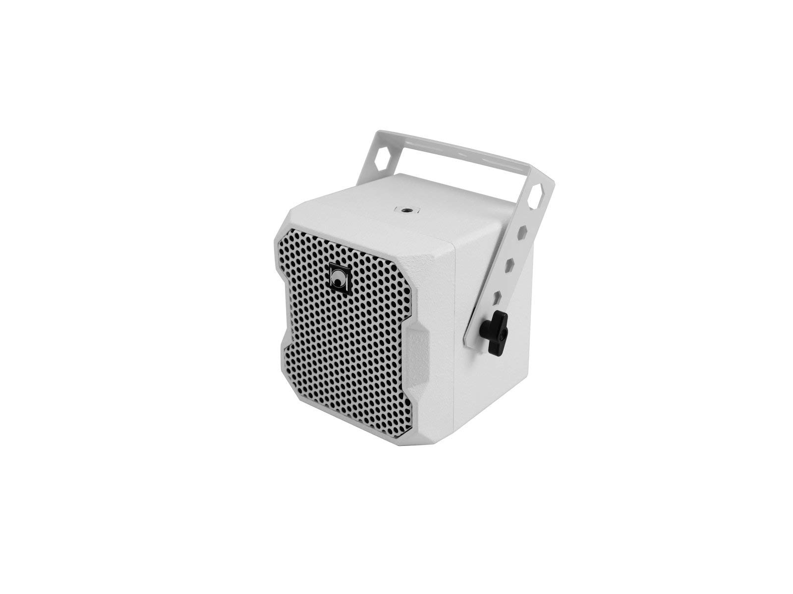 Omnitronic BOB-4 Top 16 Ohm weiß 2 Stück | 16-Ohm-Lautsprecherpaar mit 4"-Breitbandlautsprecher | Zur Erweiterung des BOB-10A-Subwoofers für 2.1-, 4.1- und 8.1-Betrieb